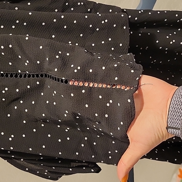 Cage Polka Dot Dress - Picture 5 of 9